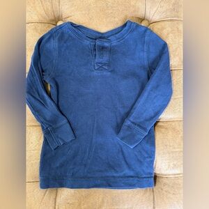 GAP Navy Long Sleeve Tee for Kids